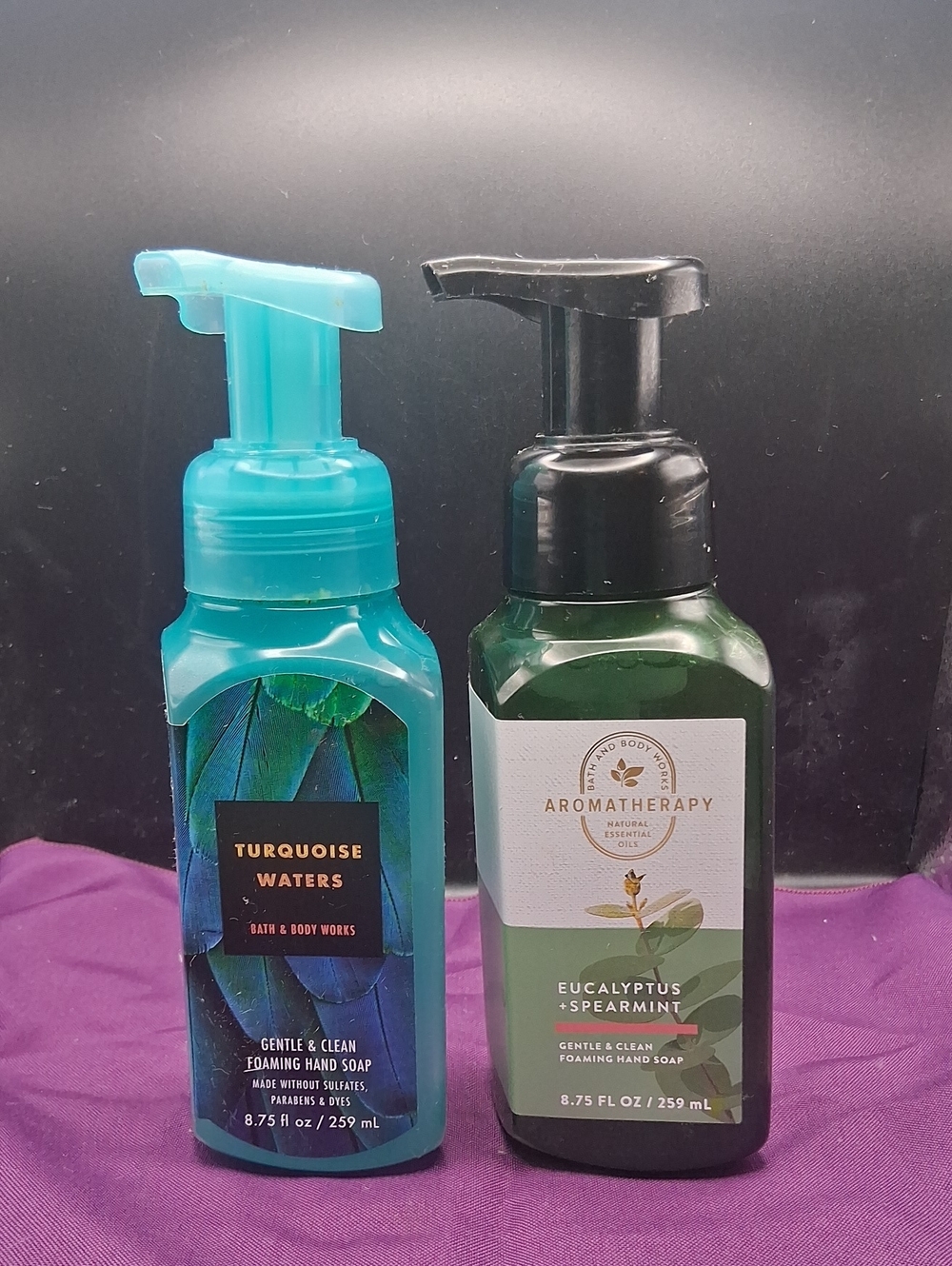 Bath&BodyWorks Turquoise Waters & Eucalyptus+Spearmint Foaming Hand Soap